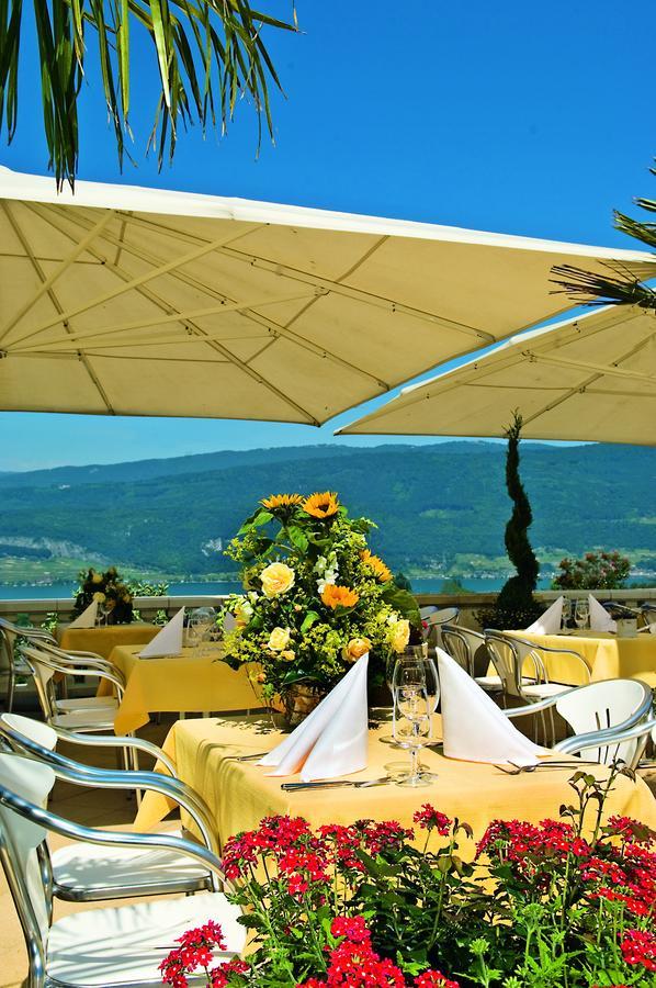 Restaurant-Hotel Seeblick Morigen Bagian luar foto